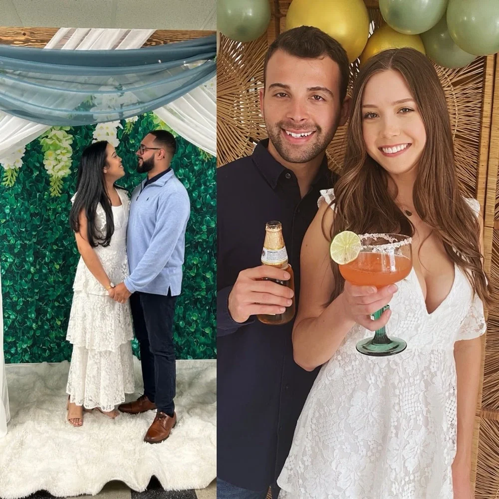 White Lace Ruffled Tiered Molinetto Maxi Dress 🌿 - Picture 7 of 12